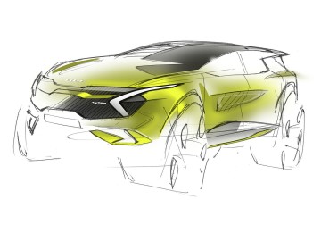  Nowa Kia Sportage na szkicach